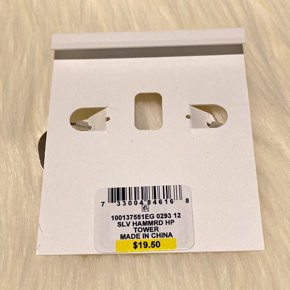 🛍️ 3/$25!! Style & Co silver hoop earrings - Picture 7 of 7